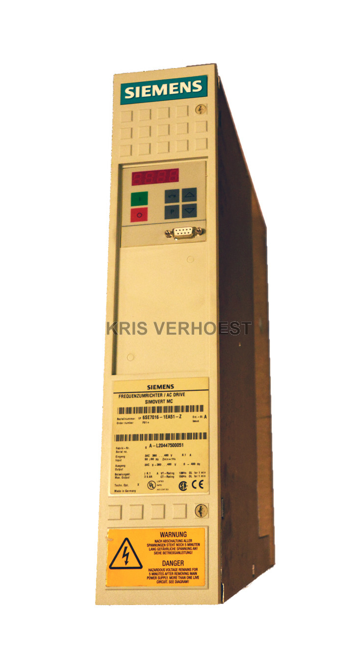 Siemens 6SE7016-1EA51 (NEW)
