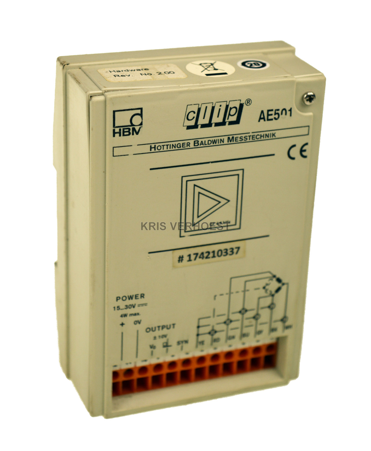 HBM ; Hottinger Baldwin Messtechnik AE501 (NEW)