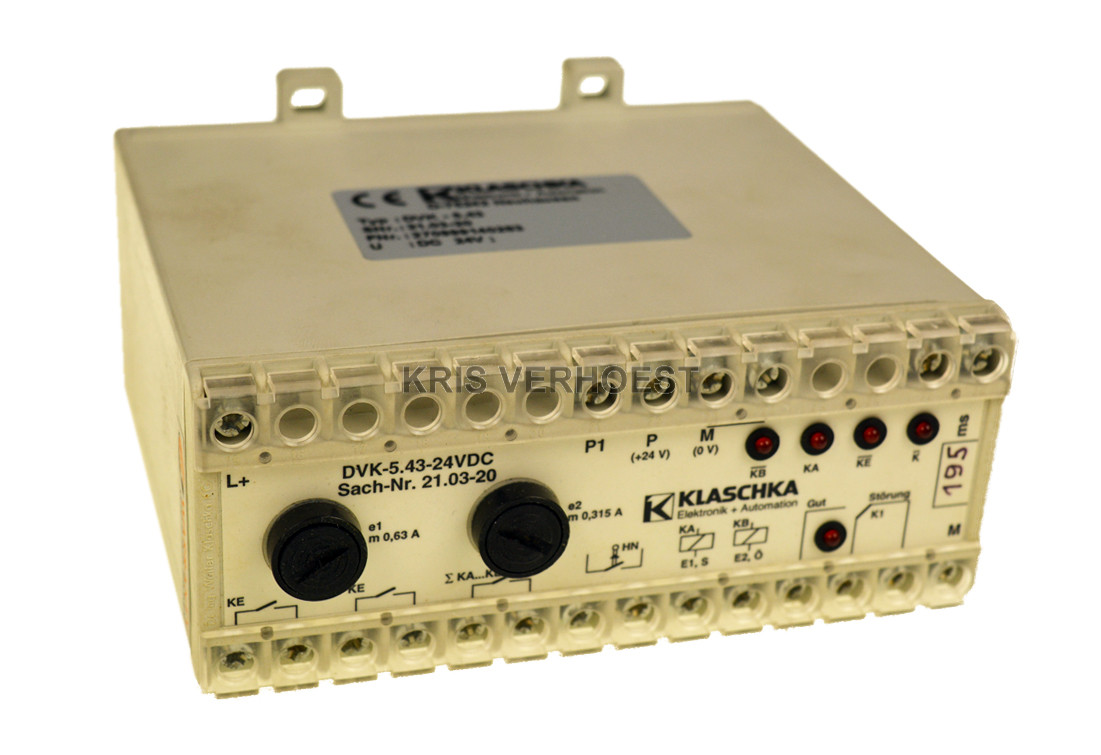 Klaschka DVK-5,43-24V (USED)