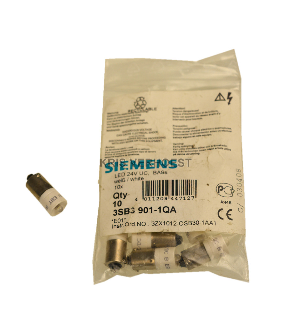 Siemens 3SB3901-1QA (price/10pcs) (NEW)
