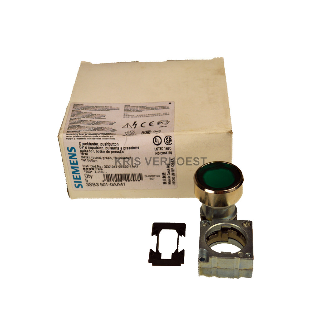 Siemens 3SB3501-0AA41 ( price/5pcs ) (USED)