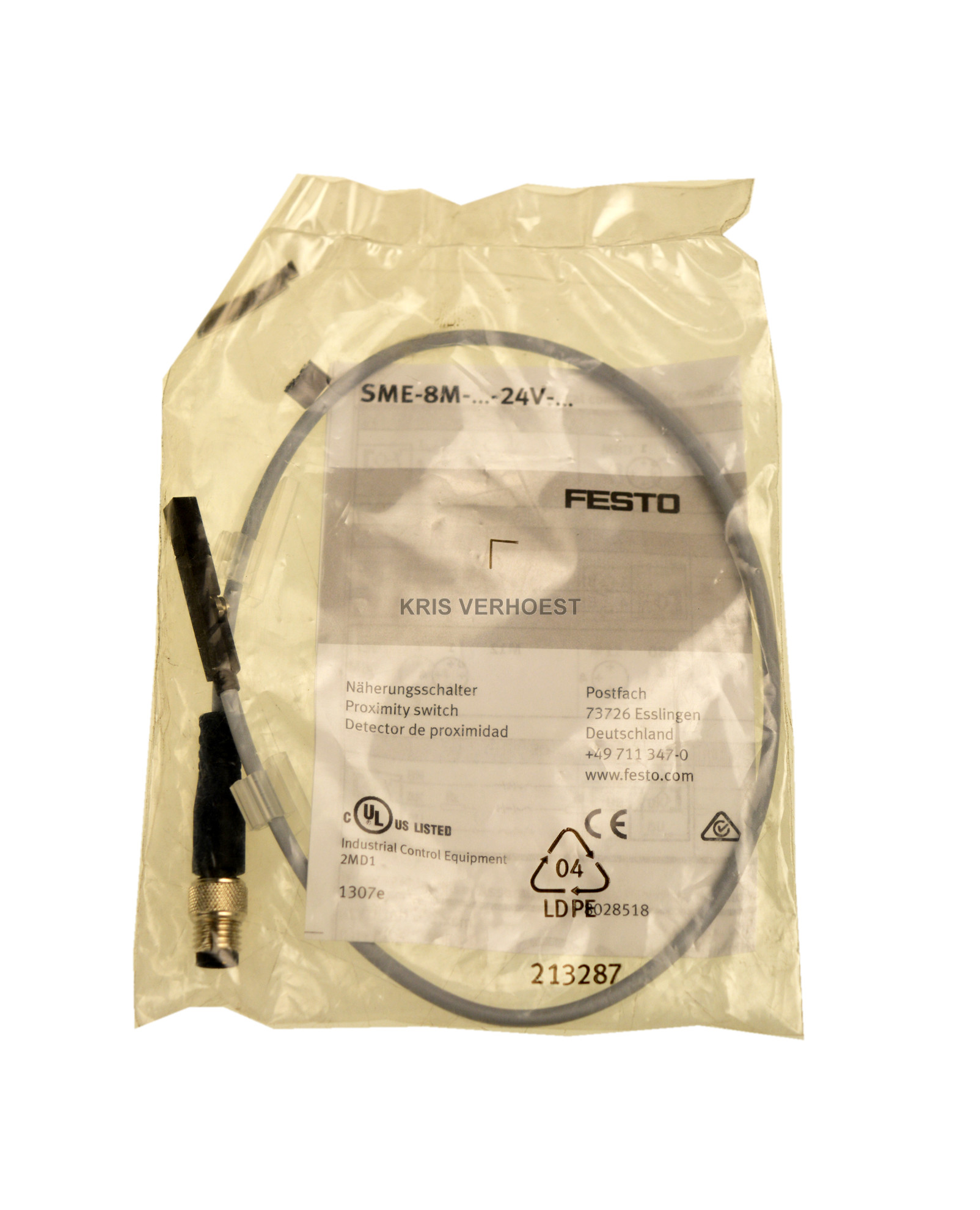 Festo Pneumatic 543861 (NEW)
