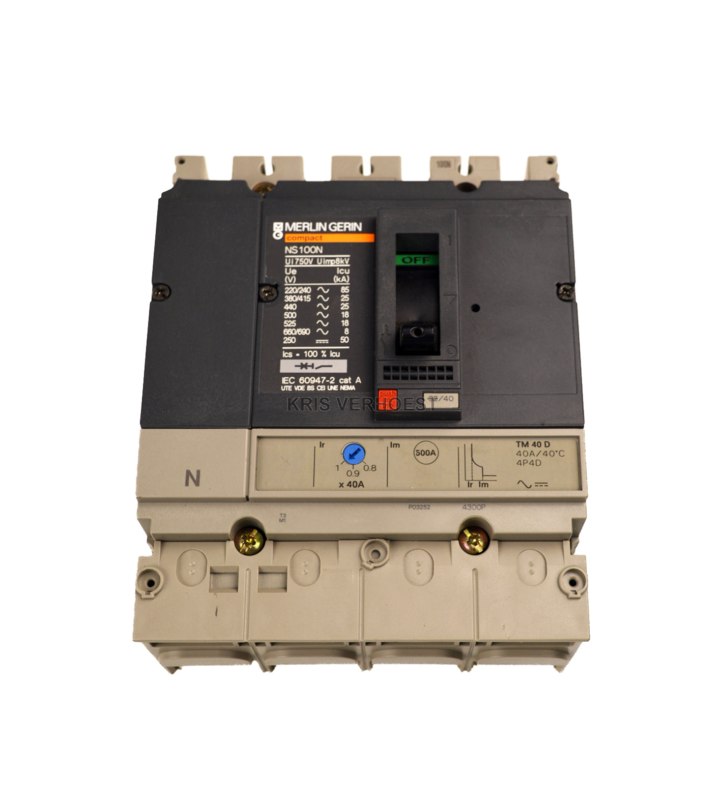 Merlin Gerin NS100N-TM40D (NEW)