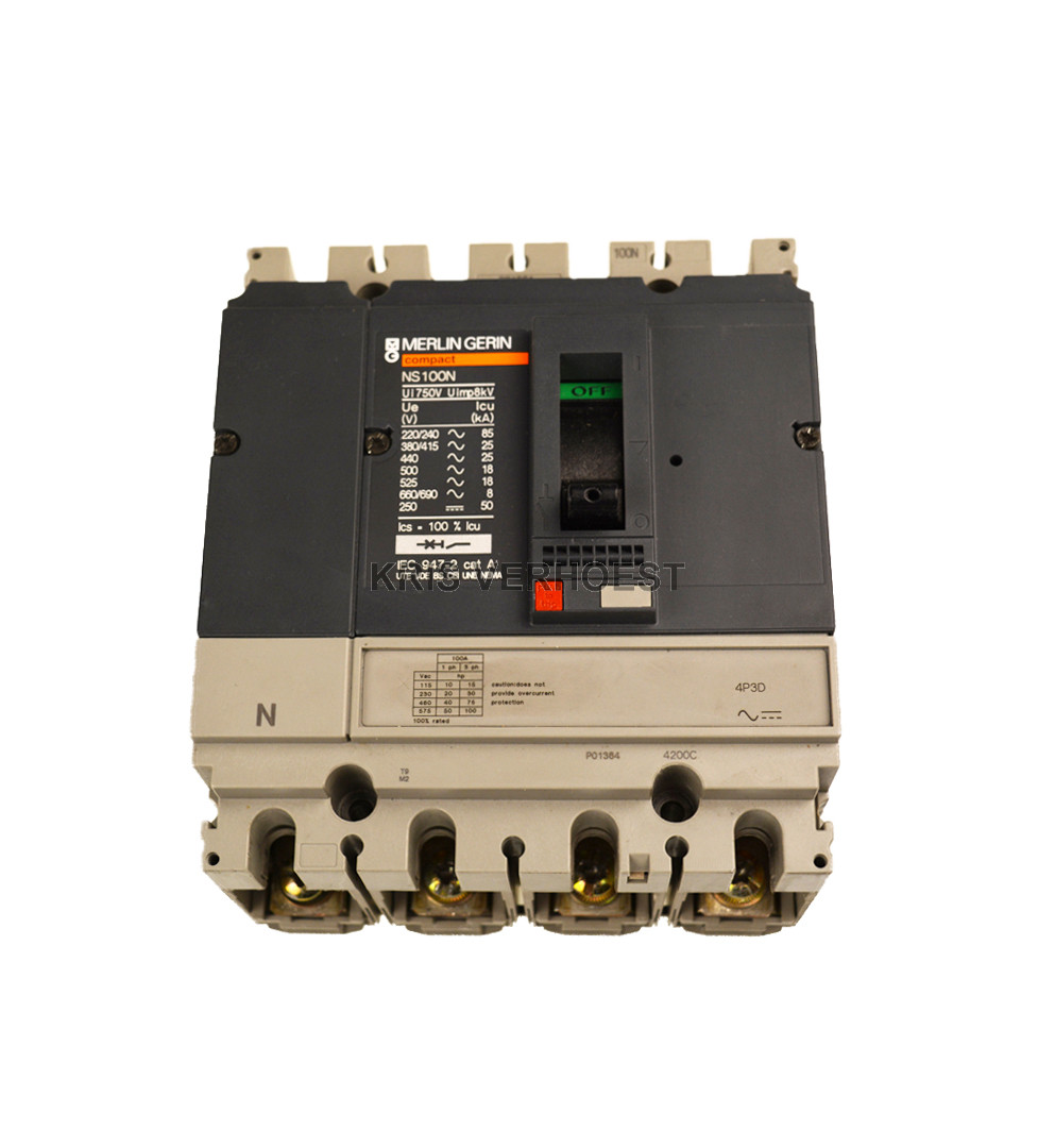 Merlin Gerin NS100N-4P3D (NEW)