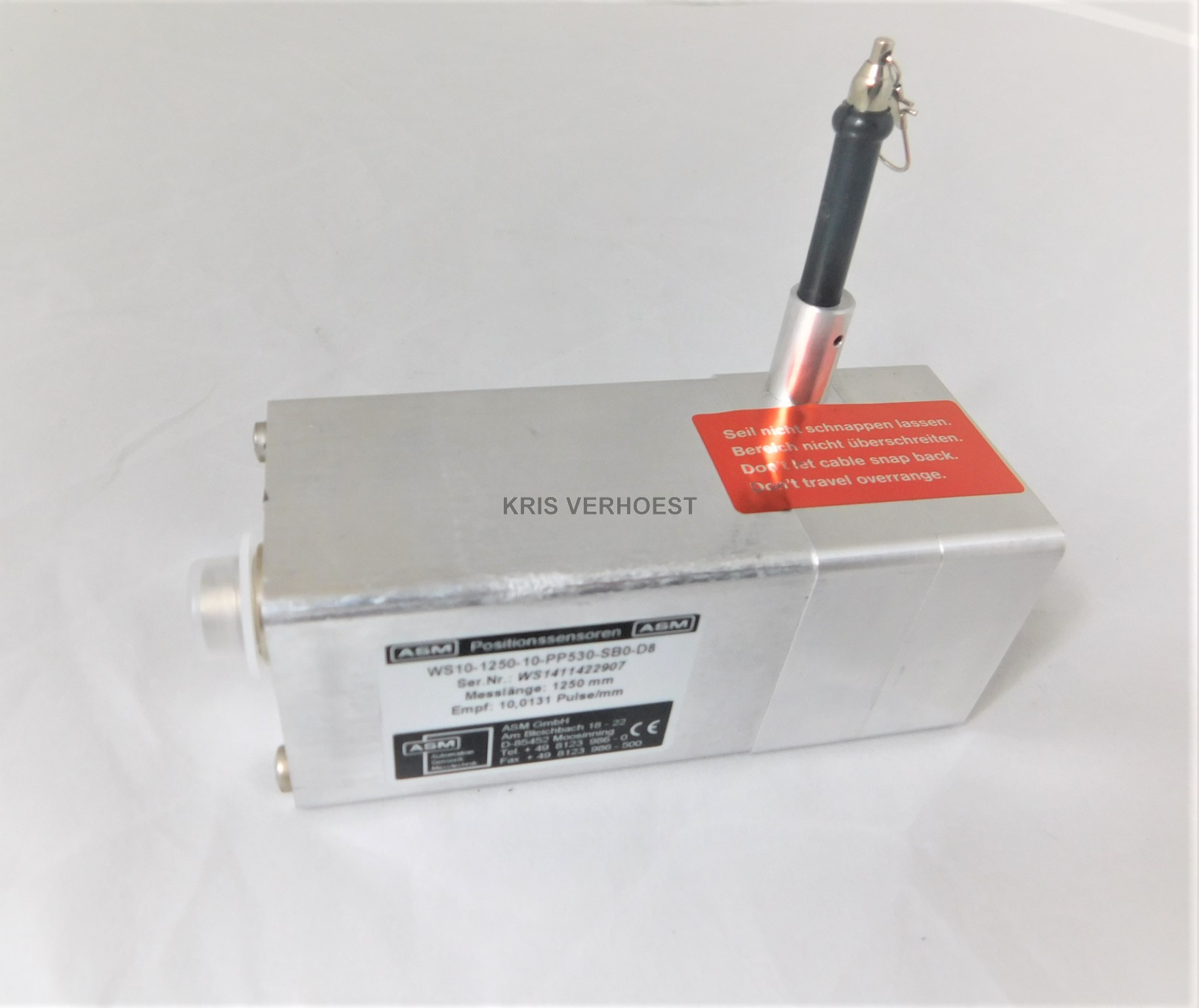 ASM WS10-1250-10-PP530-SB0-D8 (USED)