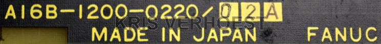 Fanuc A16B-1200-0220/02A (USED)