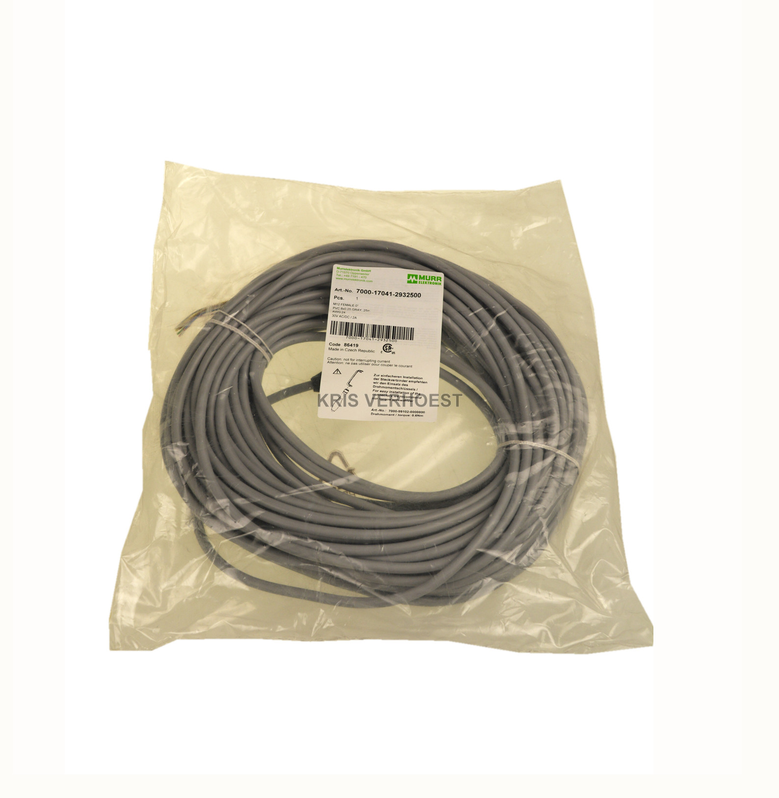 Murr Elektronik 7000-17041-2932500 (NEW)