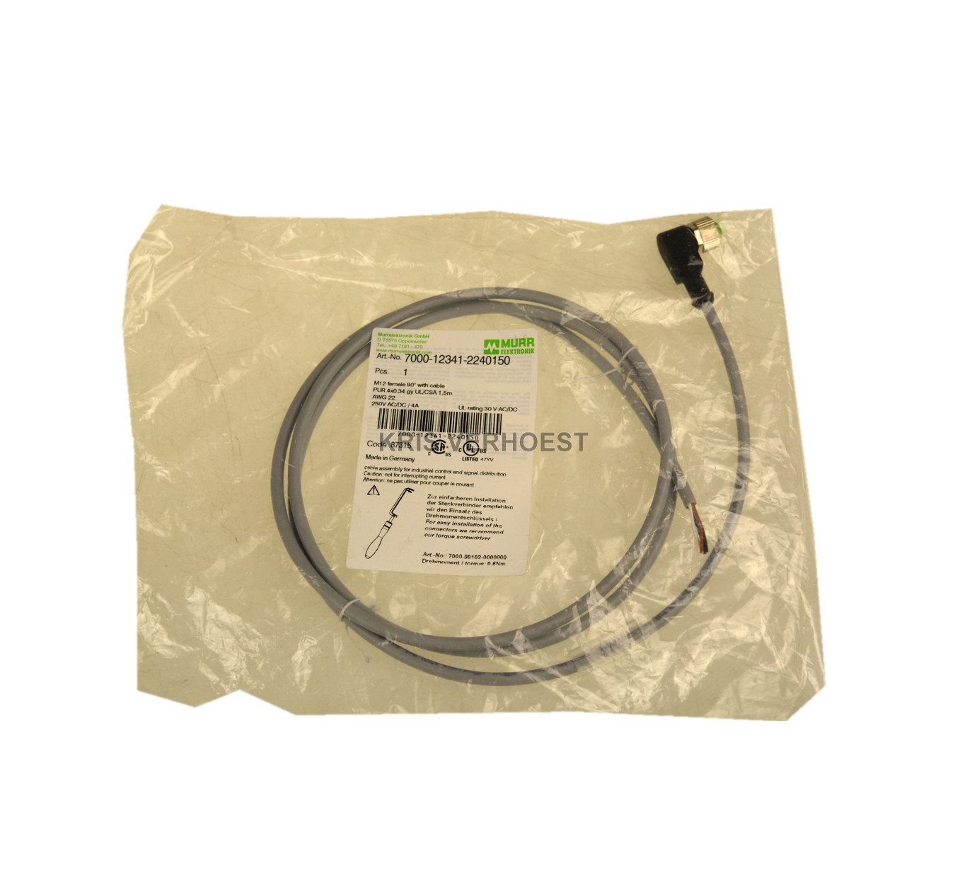 Murr Elektronik 7000-12341-2240150 (NEW)
