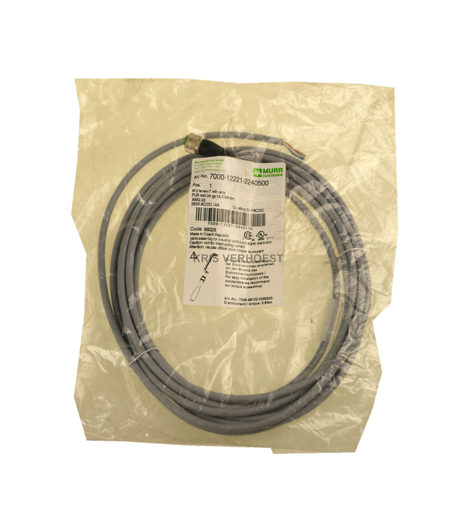 Murr Elektronik 7000-12221-2240500 (NEW)