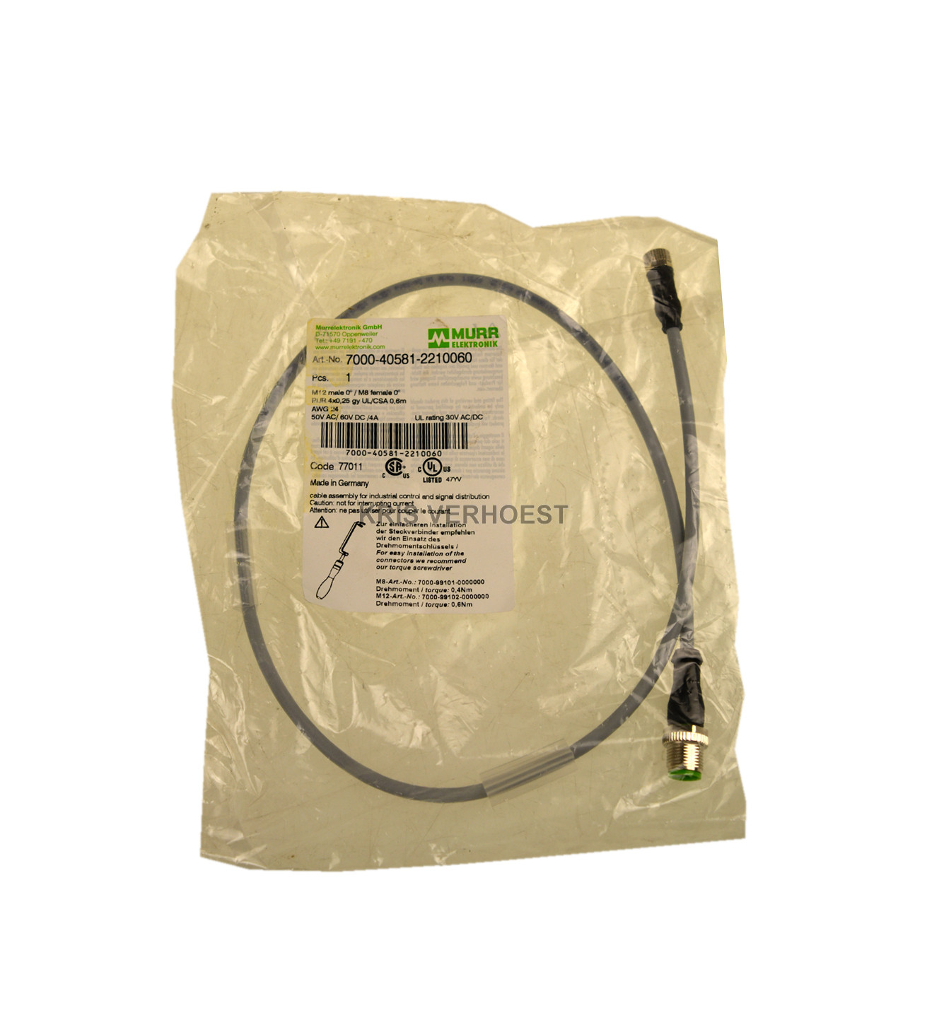 Murr Elektronik 7000-40581-2210060 (NEW)