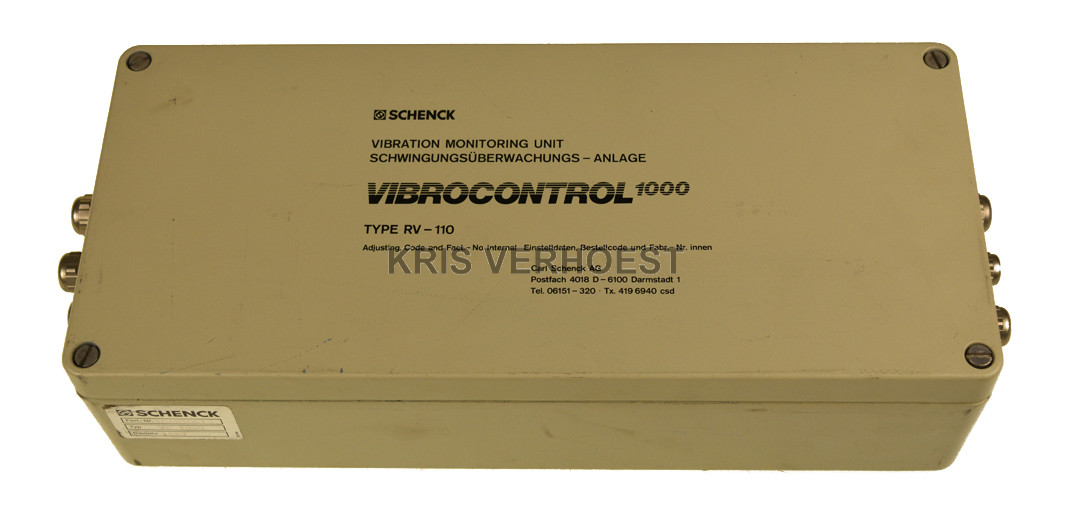 Schenck VC1000 RV-110 (USED)