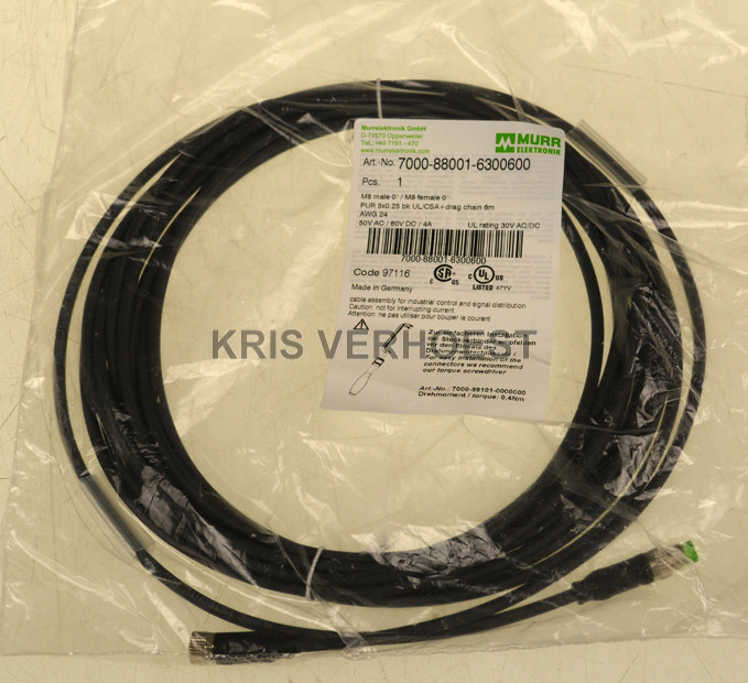 Murr Elektronik 7000-88001-6300600 (NEW)