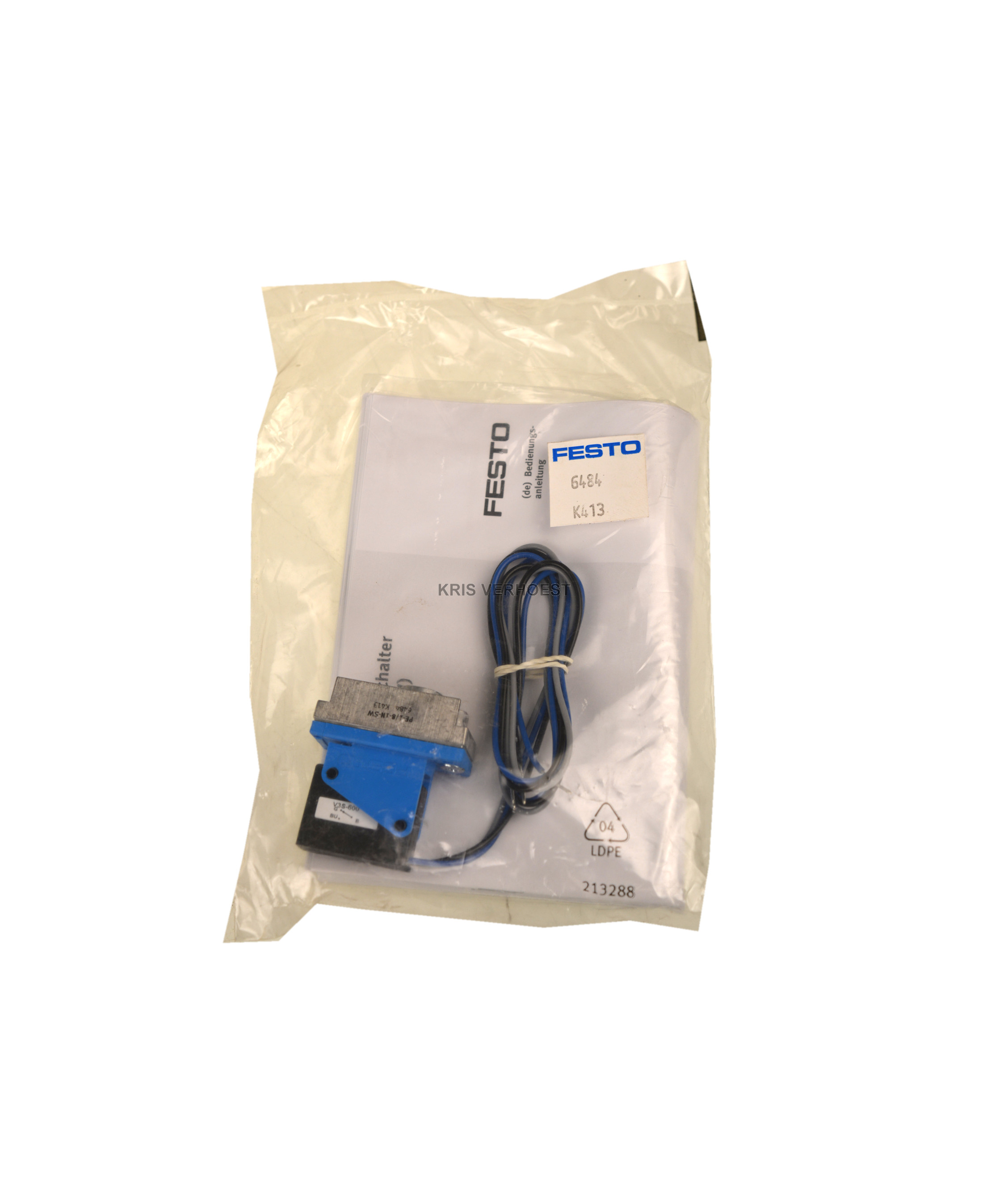 Festo Pneumatic 6484 (USED)