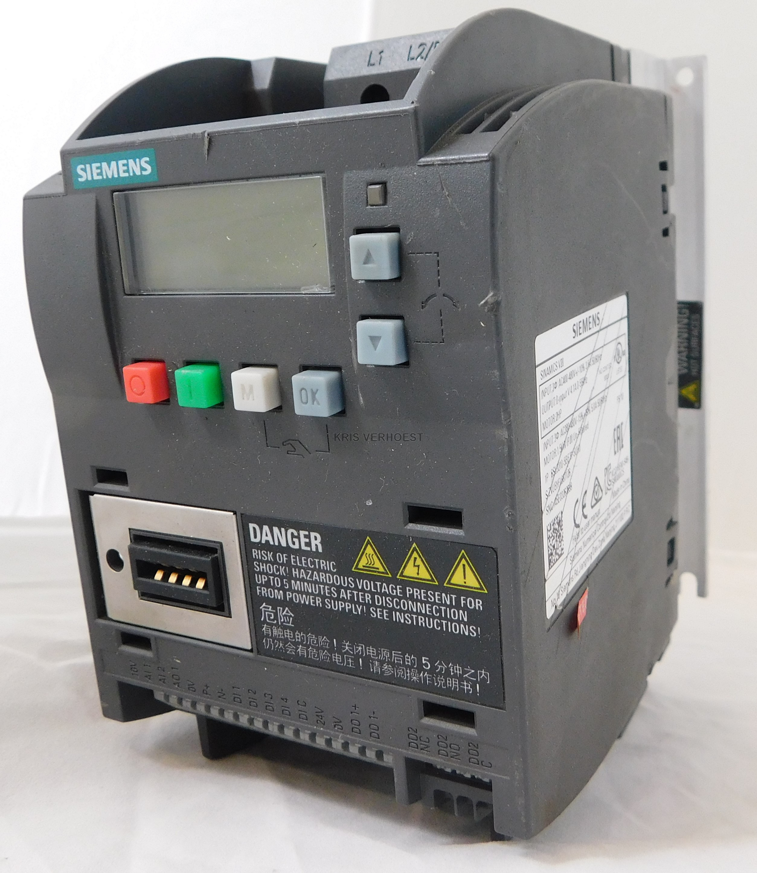 Siemens 6SL3210-5BE21-5UV0 (USED)