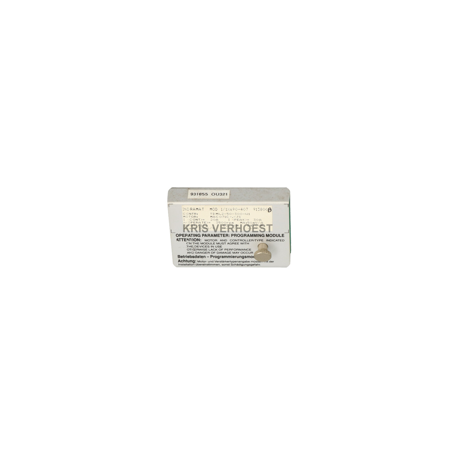 Indramat MOD1/1X690-407 (USED)