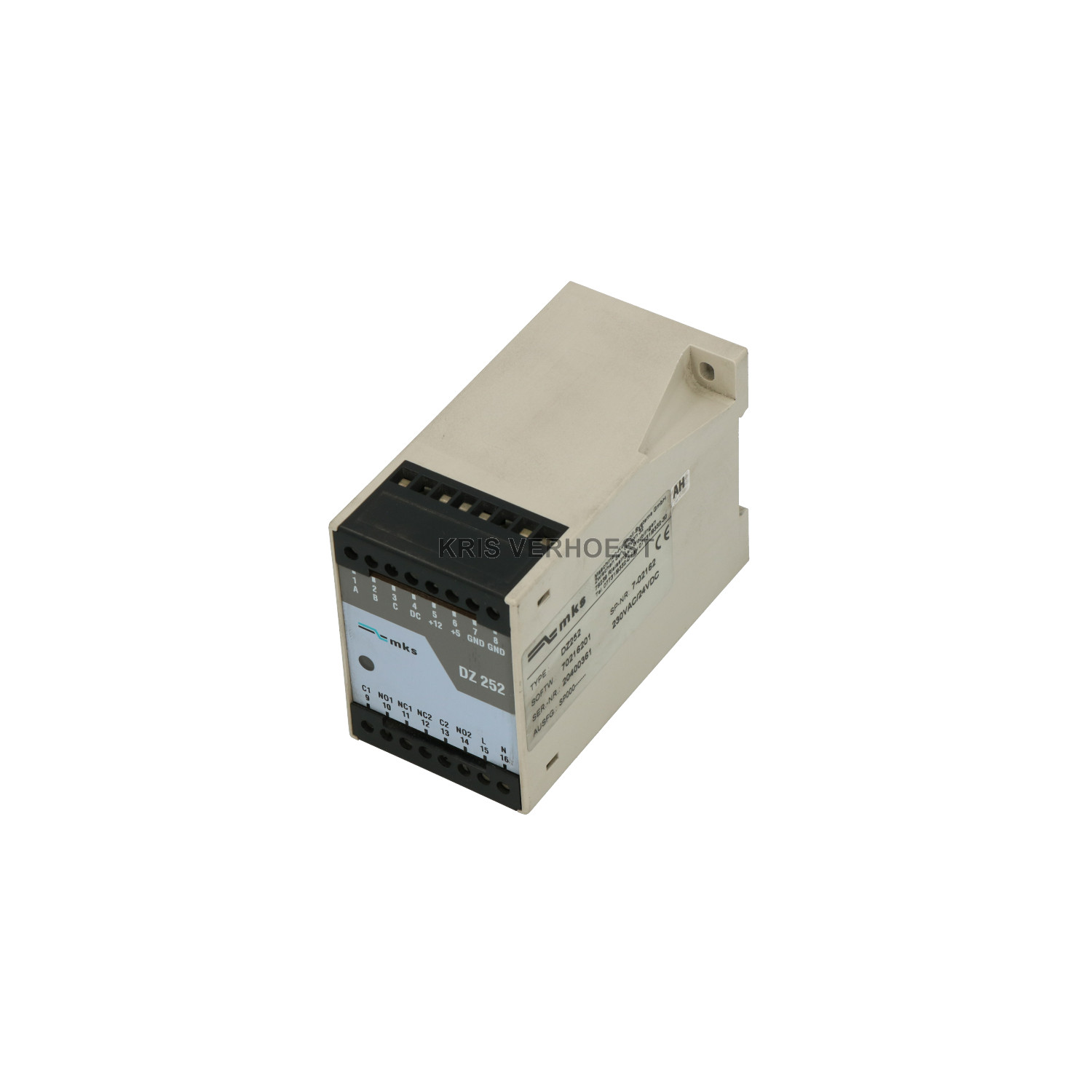 MKS DZ252 Softw : 70216201 (USED)