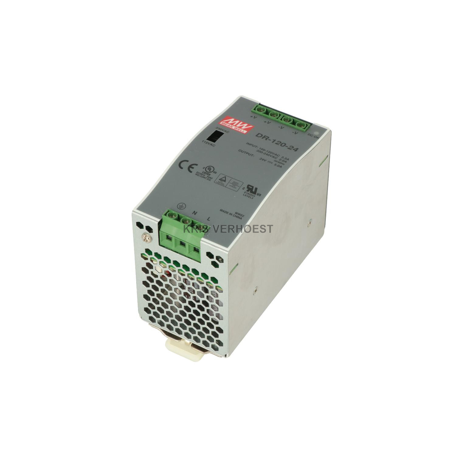 Mean Well DR-120-24 (NEW)