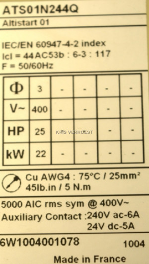 Telemecanique ATS01N244Q (NEW)