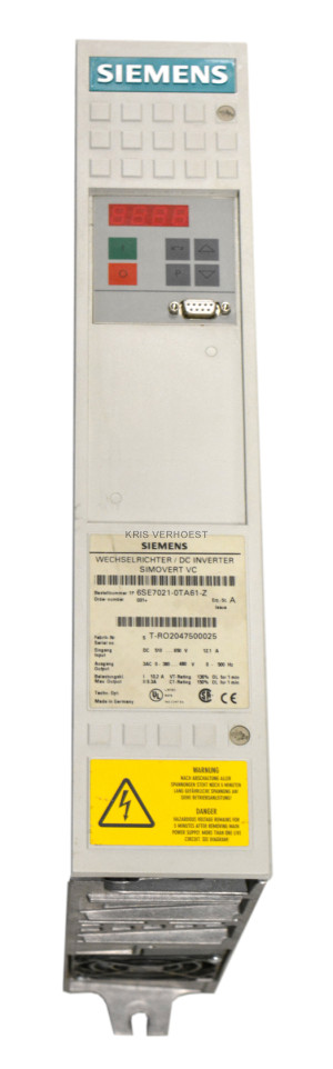 Siemens 6SE7021-0TA61-Z (Z=G91) (NEW)