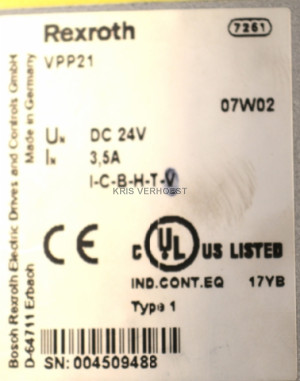 Rexroth VPP21 (USED)