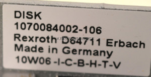 Rexroth 1070084002-106 (USED)